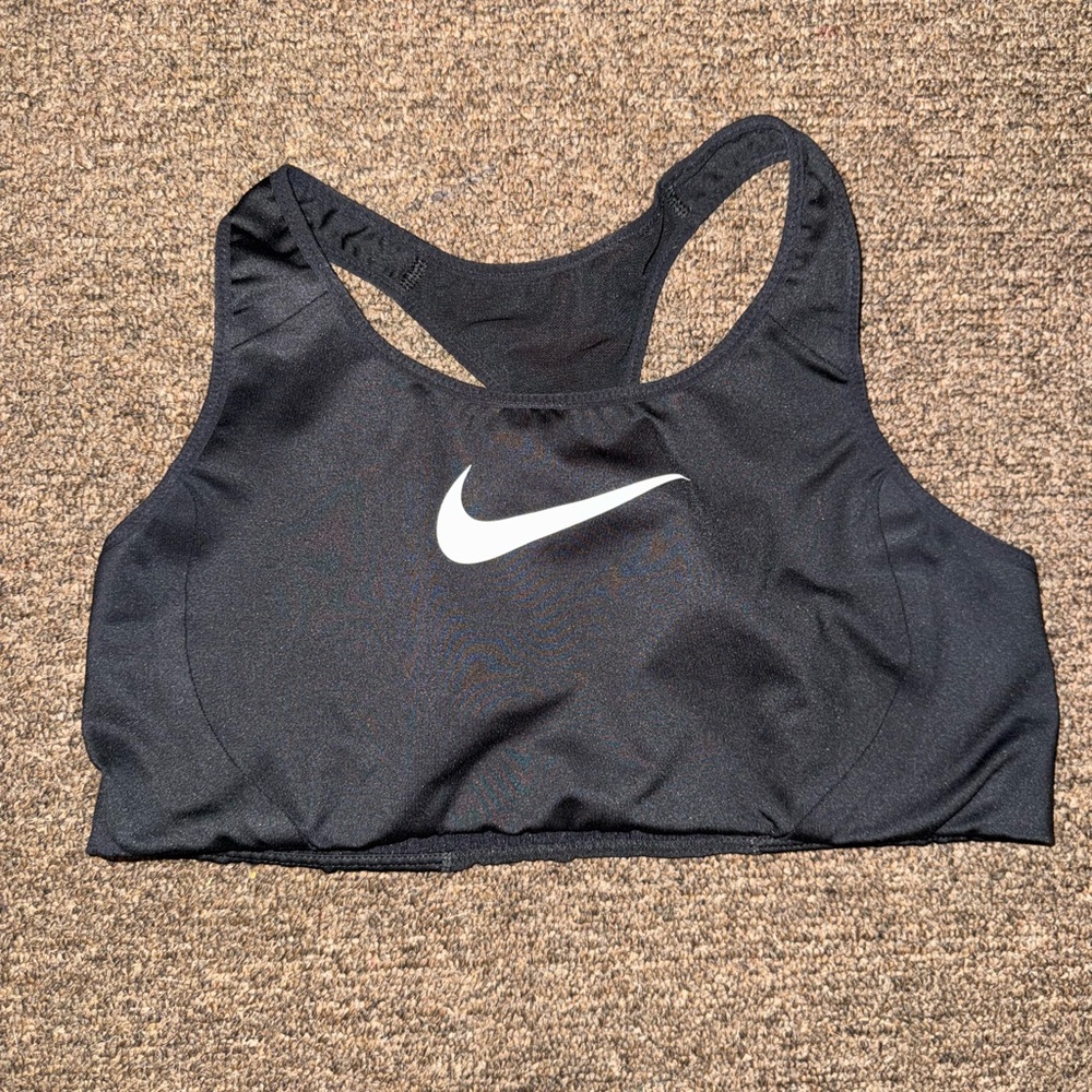 Nike Women's Black and White Sports Bra